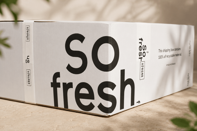 RINGANA Produkte bestellen – nachhaltige Eco-Verpackung mit Slogan „Small Steps. Big Change.